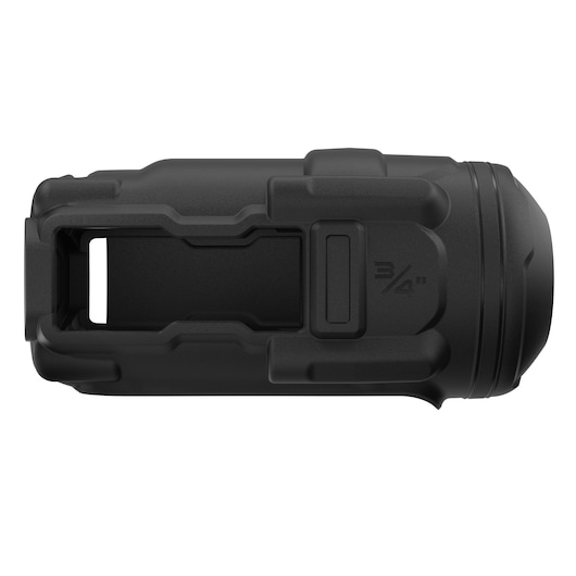 Back  side flat horizontal angle of Protective Rubber Boot for DCF964